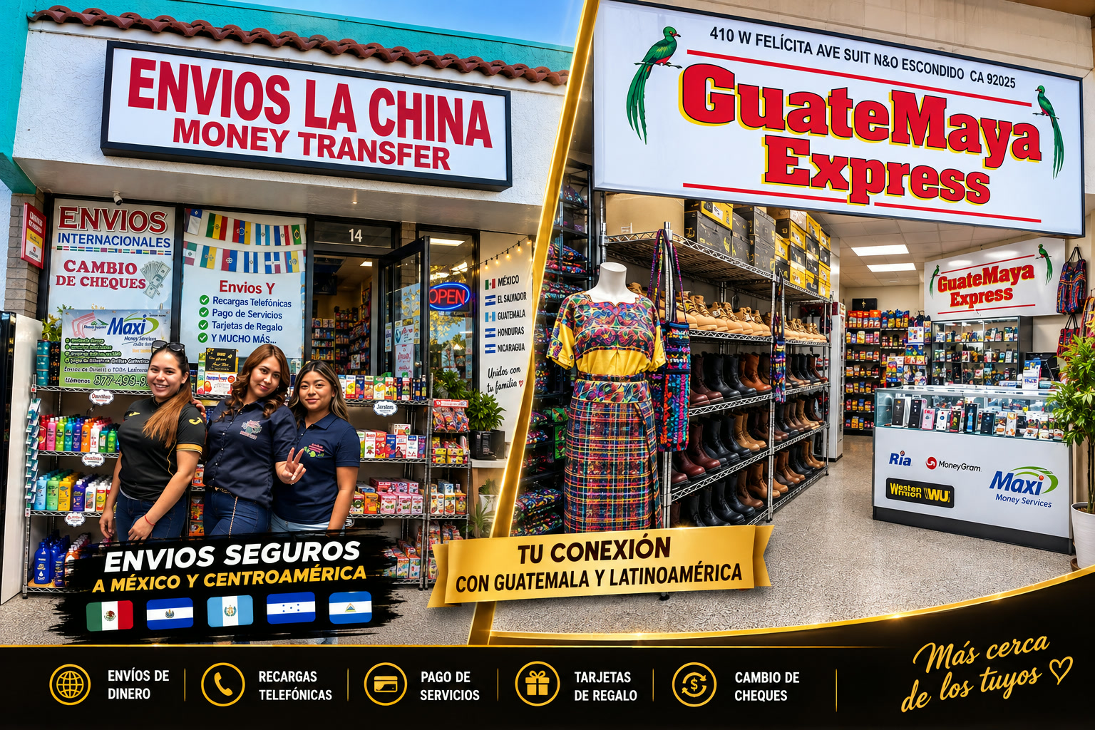 Conviértete en agente de América Envíos